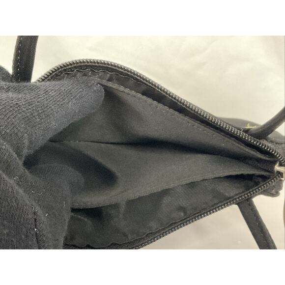 VTG VINTAGE ESPIRIT BLACK YELLOW FLOWER CLUTCH PURSE HANDBAG - Picture 5 of 10